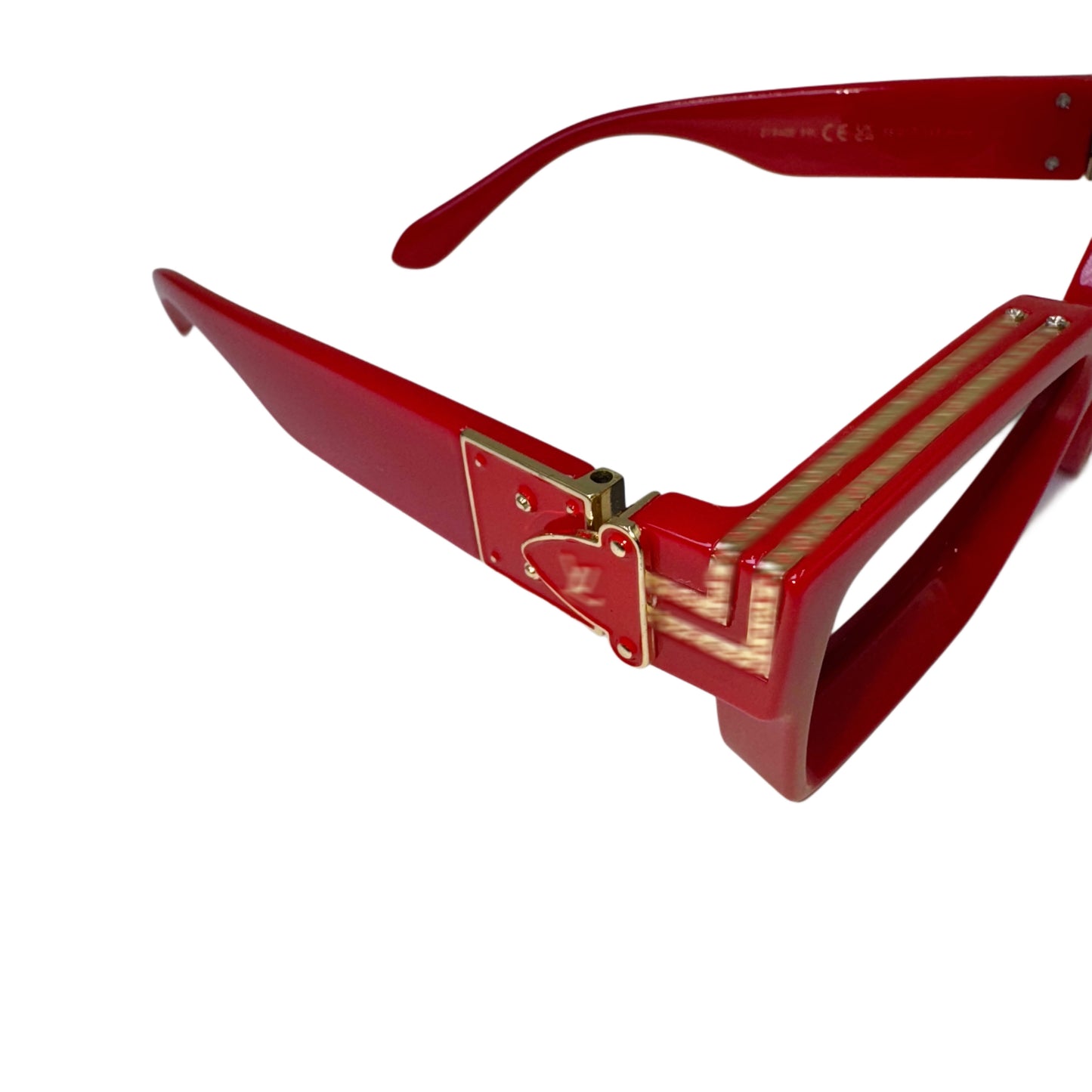 L|V Mill Red Sunglasses