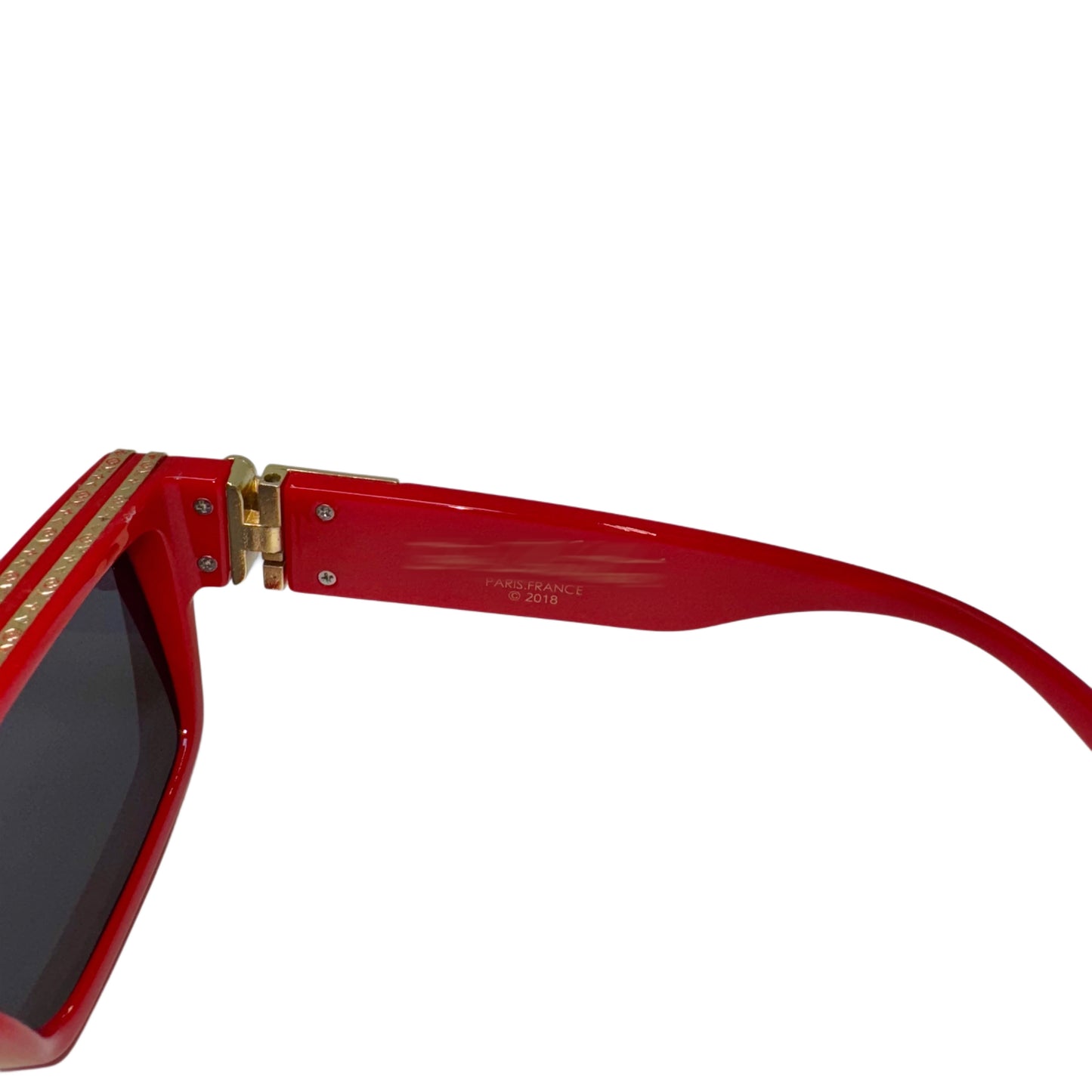 L|V Mill Red Sunglasses